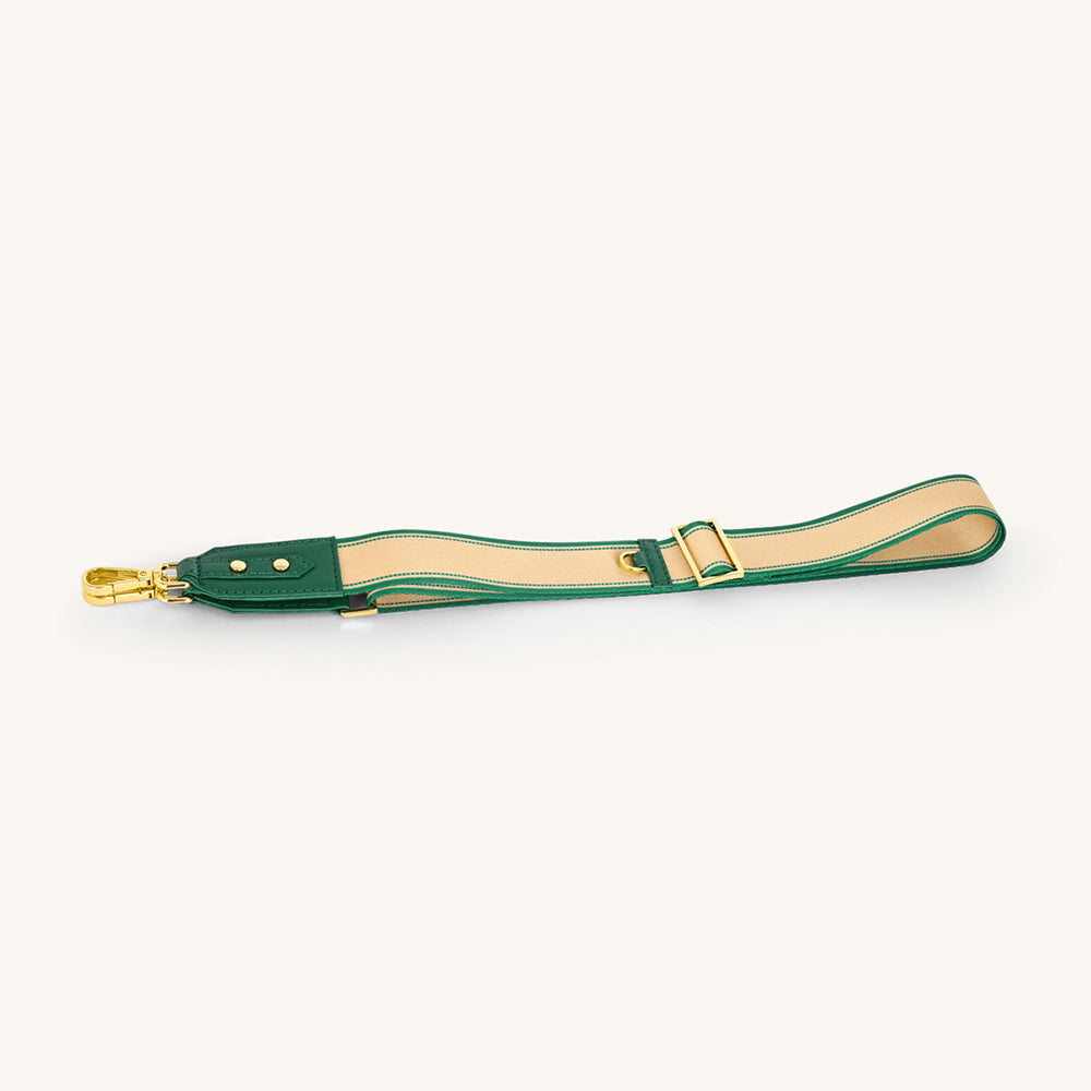 Marissa Coordinate Bag Strap - Garden Green