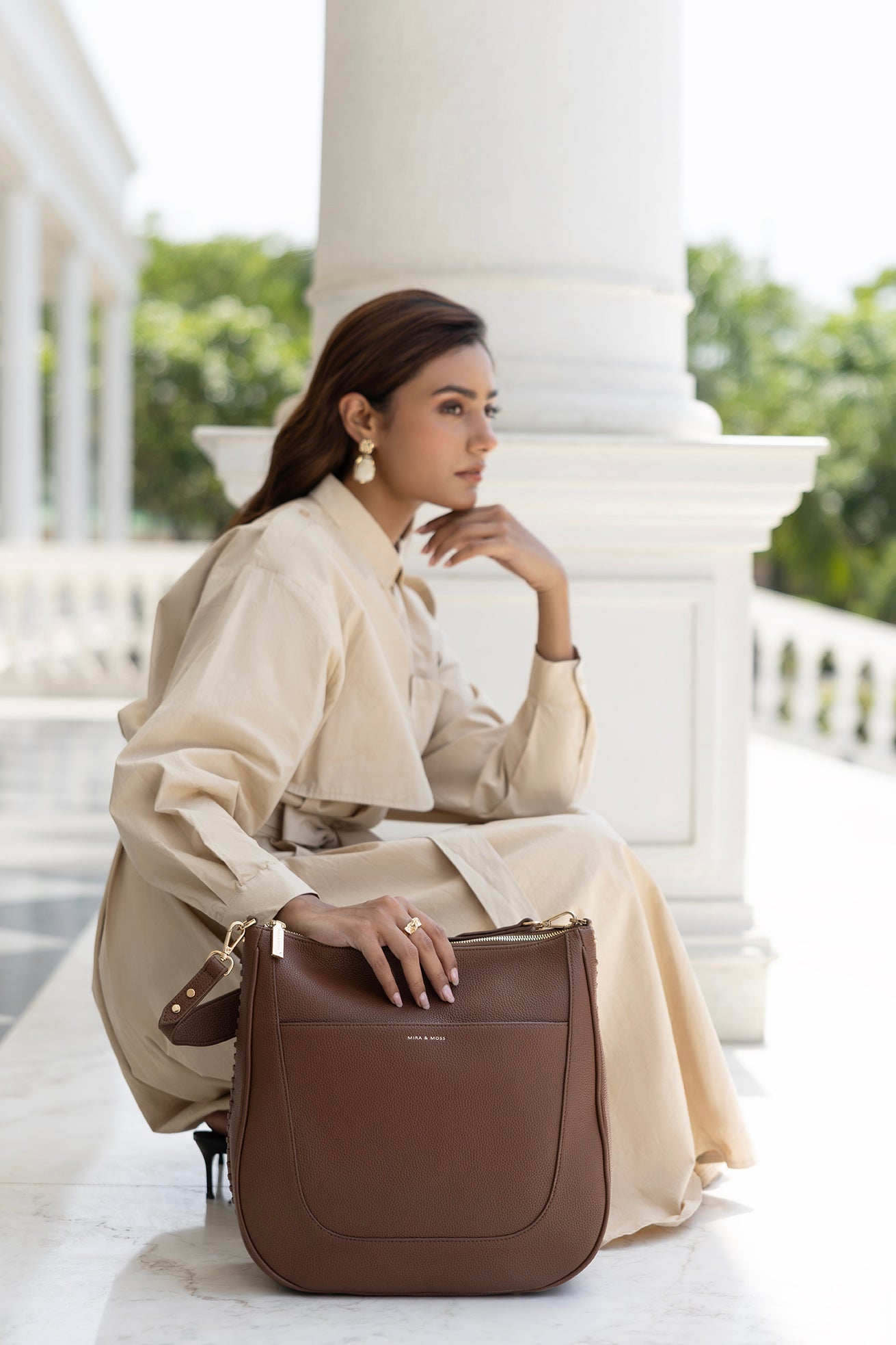 Talia Shoulder Bag - Toffee
