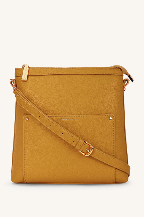 Mira & Moss Zelia Crossbody Bag - Amber Haze
