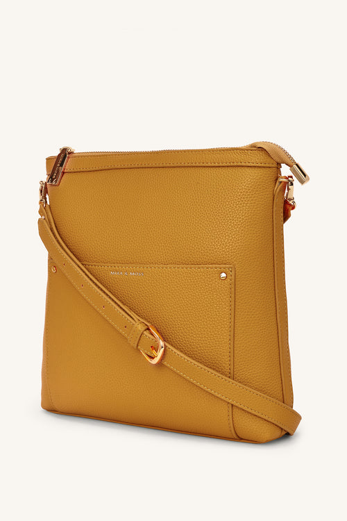 Mira & Moss Zelia Crossbody Bag - Amber Haze