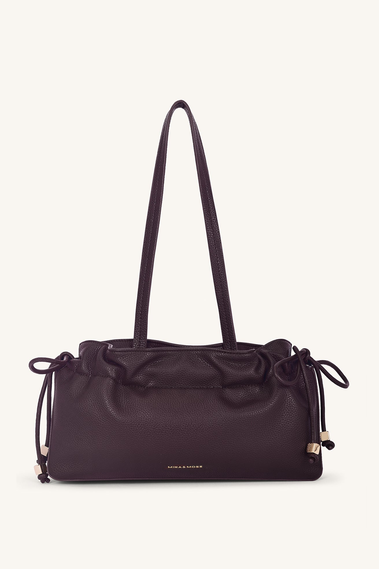 Solene Drawstring Shoulder Bag - Cocoa