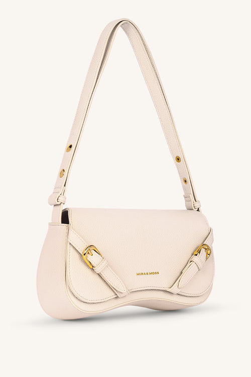 Clara Shoulder Bag - Opal White