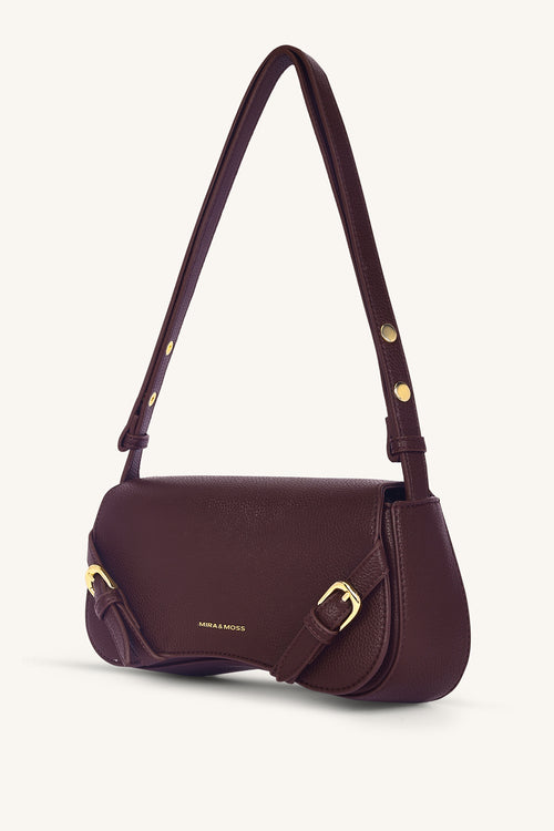 Colette Shoulder Bag - Cherry Rouge