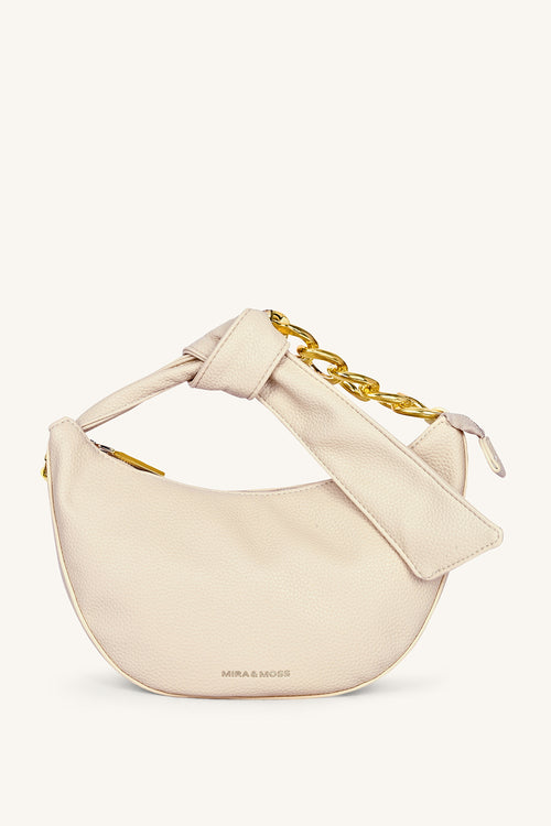 Solene Chain Shoulder Bag - Pearl Mist