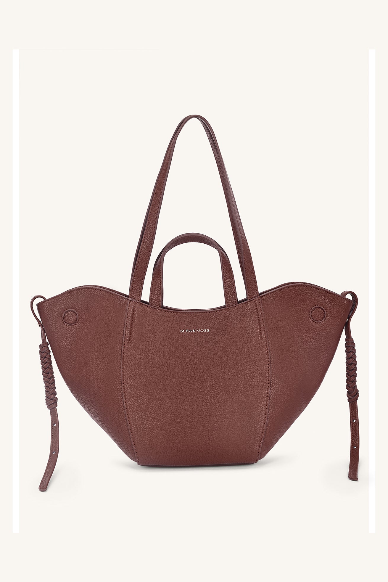 Valencia Wing Tote - Chestnut