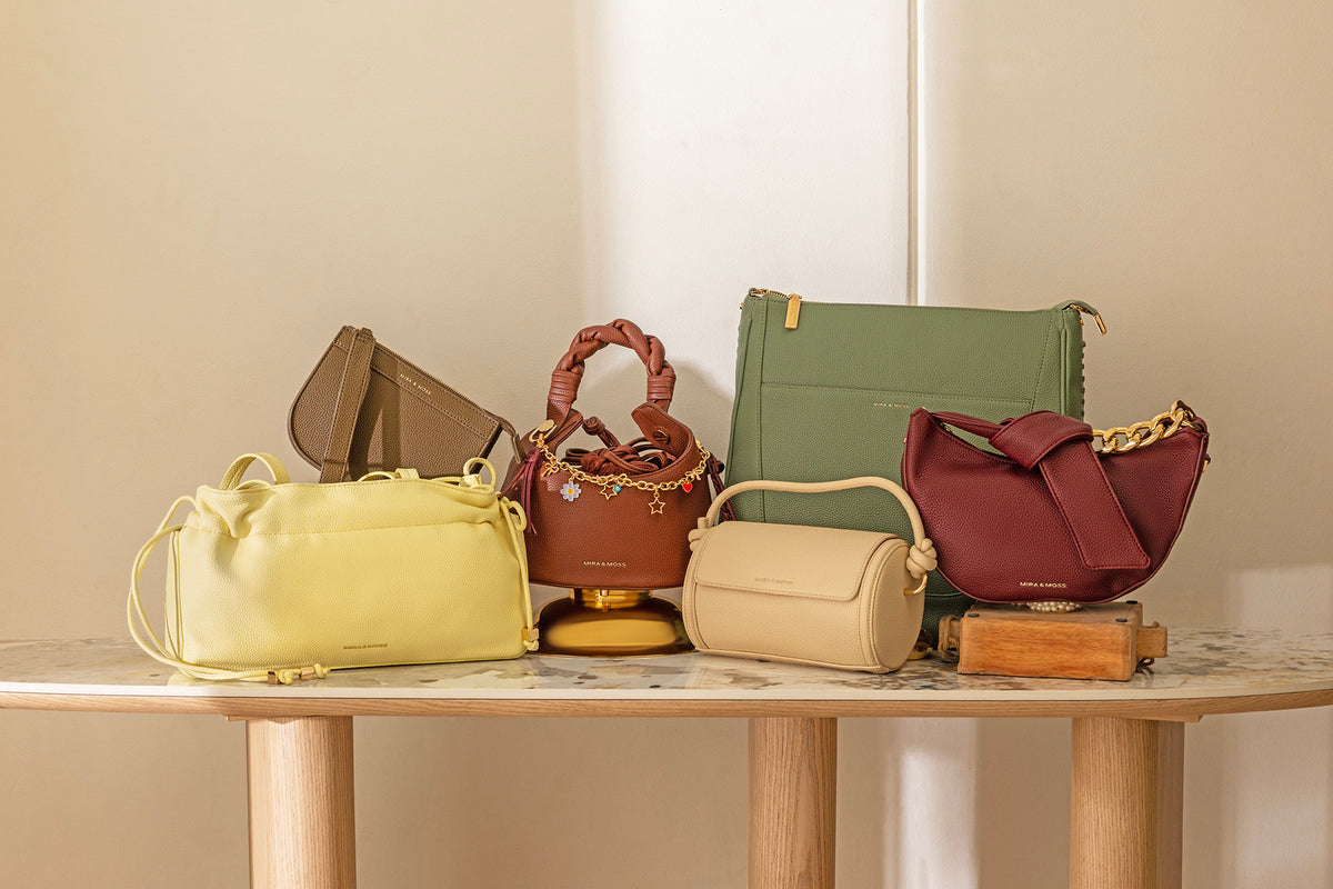 Mira & Moss Talia Shoulder Bag - Sage