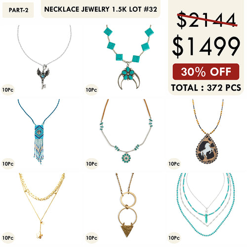 NECKLACES 1.5K LOT-32