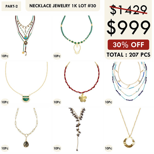 NECKLACES 1K LOT-30