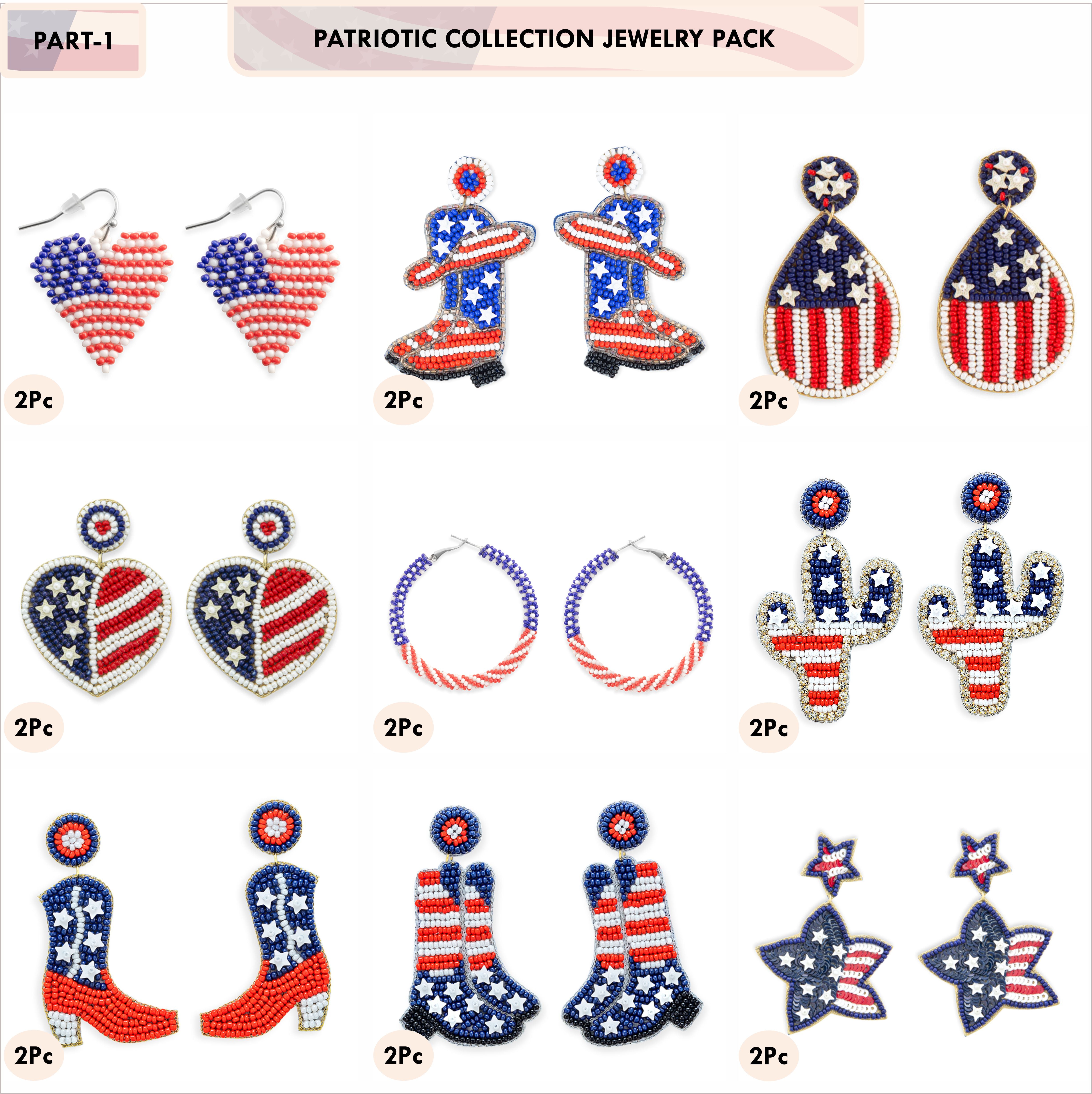 PATRIOTIC COLLECTION JEWELRY PACK