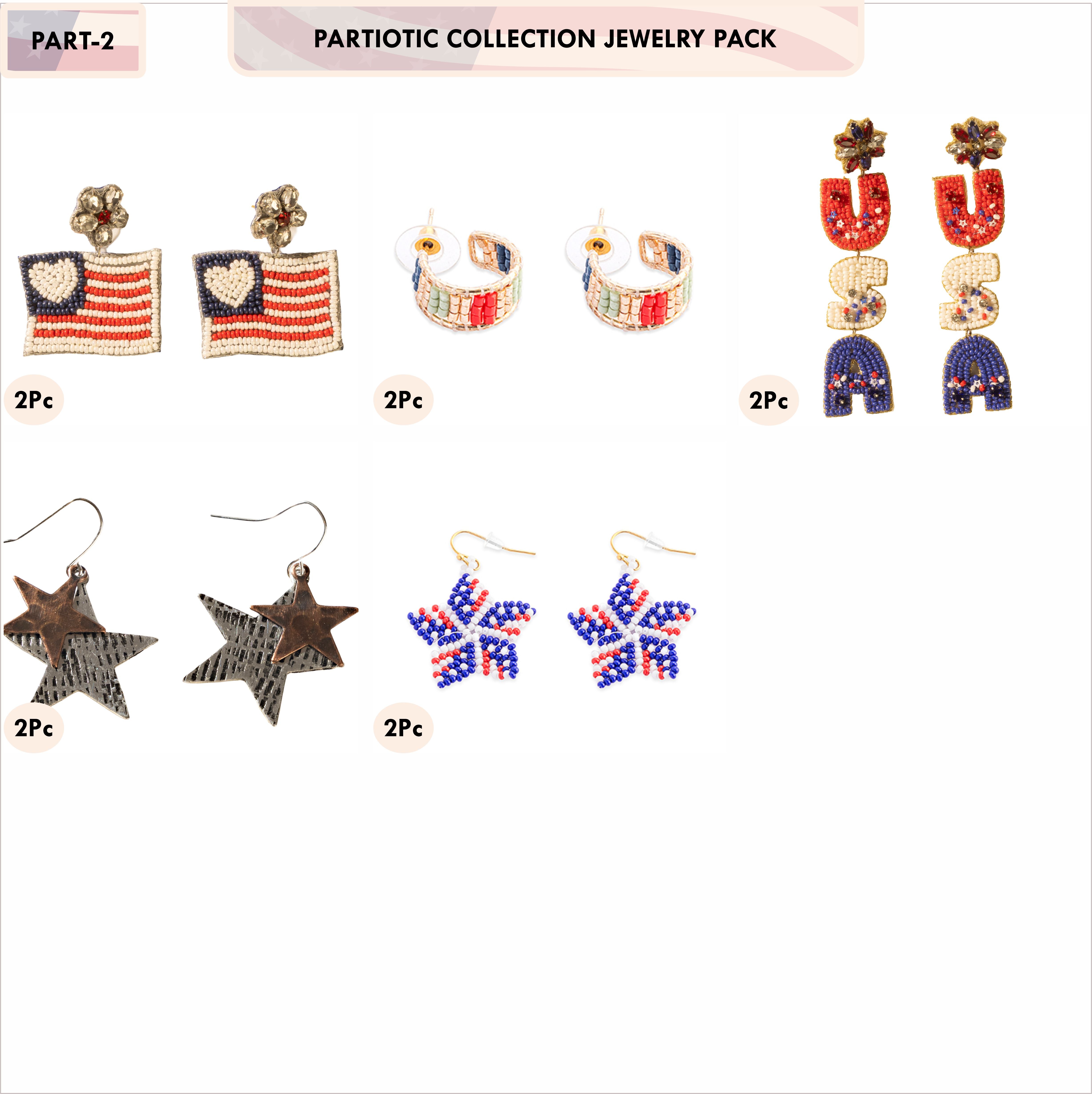 PARTIOTIC COLLECTION JEWELRY PACK