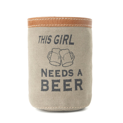 This Girl Needs A Beer Can Holder
