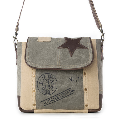 Leather Star Shoulder Bag