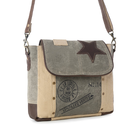 Leather Star Shoulder Bag