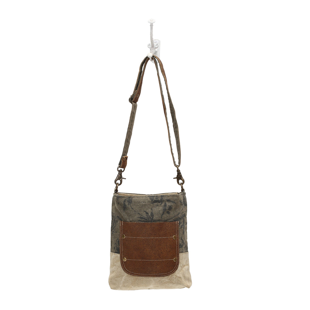 Leather Pocket Shoulder Bag