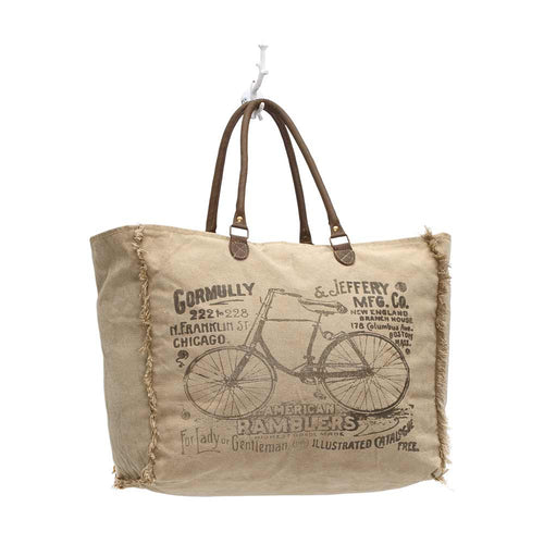 "American By-Cycle" Weekender Bag