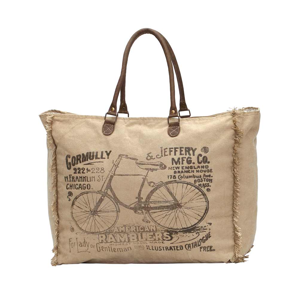 "American By-Cycle" Weekender Bag