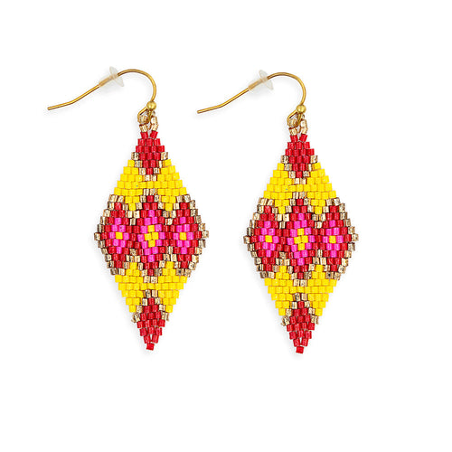 Time's Gift Beaded Earrings