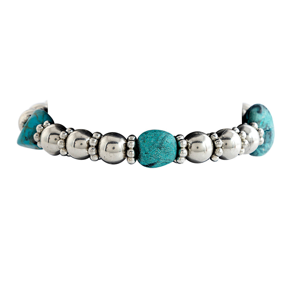 Four Stones Round Bracelet