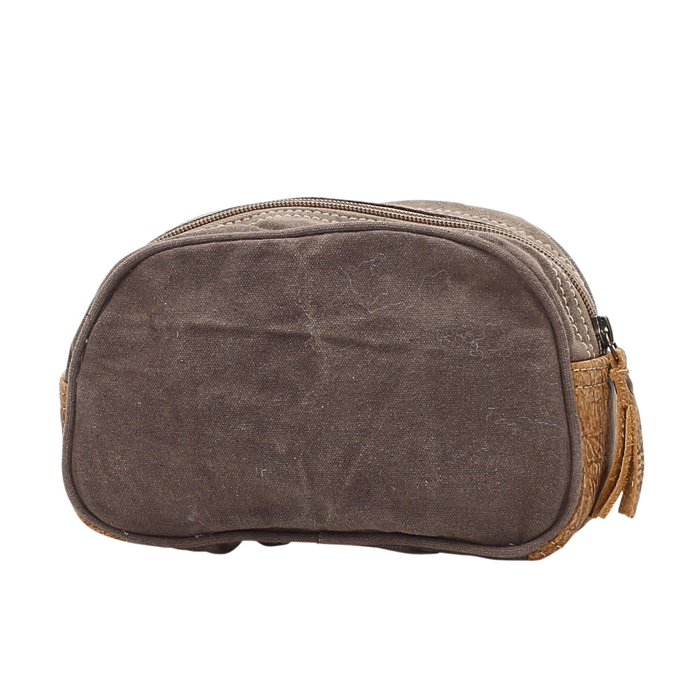 Vintage Print Make-Up Kit Small Bag  (Small )
