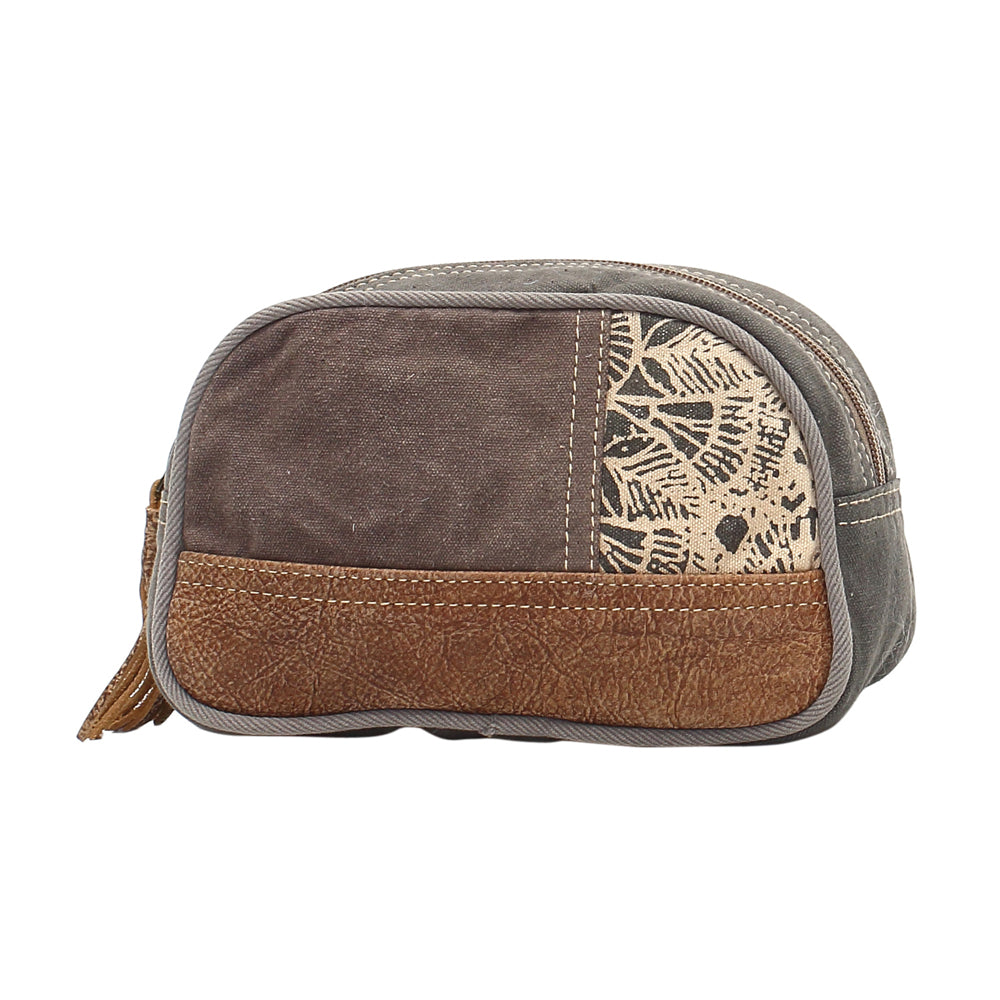 Flower Design Make-Up Kit Small Bag