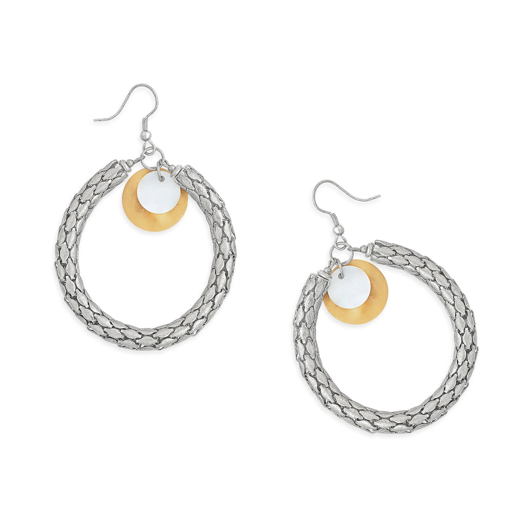 Las Dosas Hoop Earrings