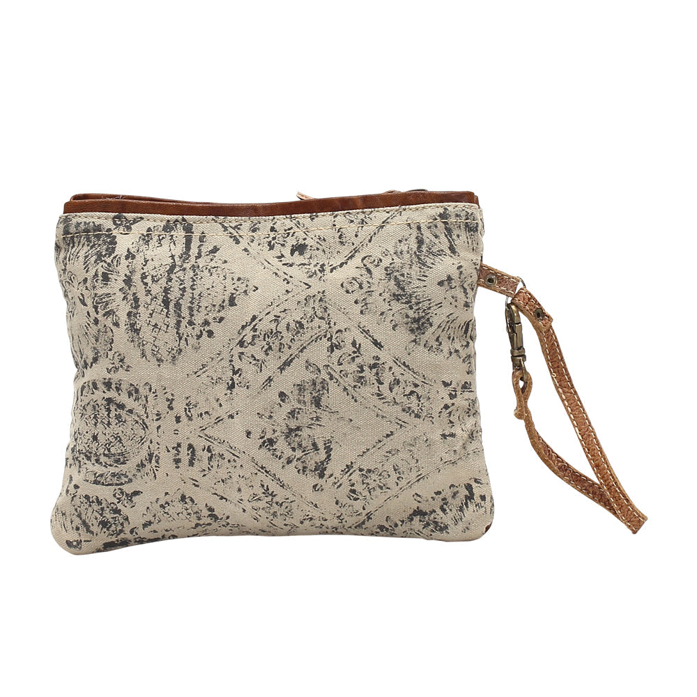 Floral Print Pouch - Myra Bags