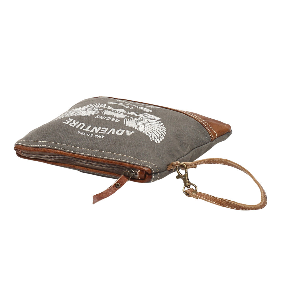 Adventure Begins Pouch - Myra Bags