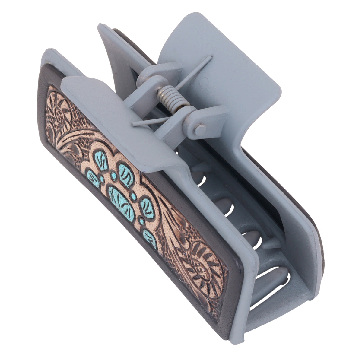 Turquoise Trails Hair Comb Clip