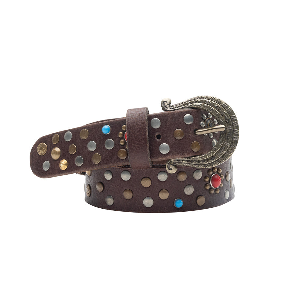 Constellation Leather Women's Belt