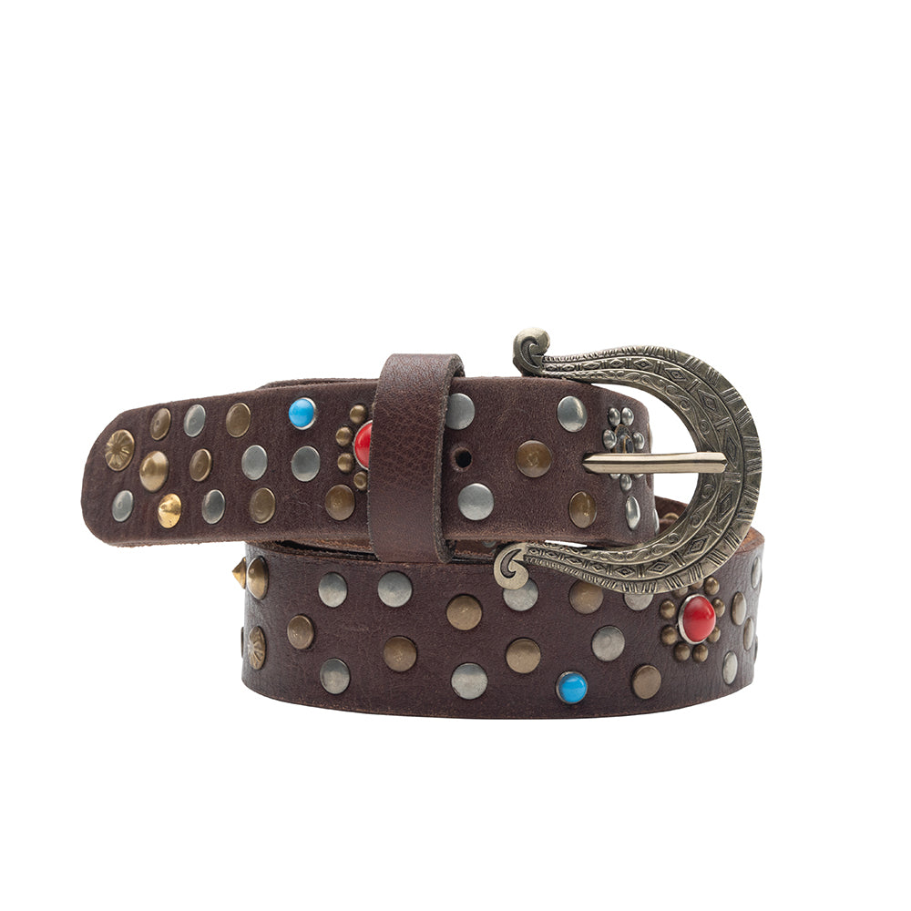 Constellation Leather Belt