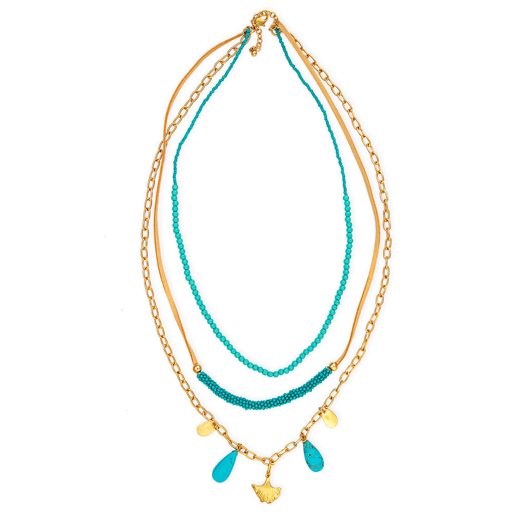 Elsa River Layered Necklace