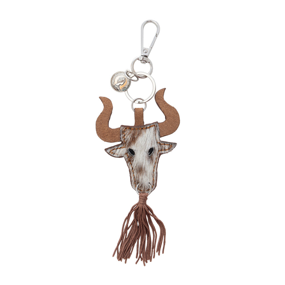 Lone Prairie Steer Key Fob