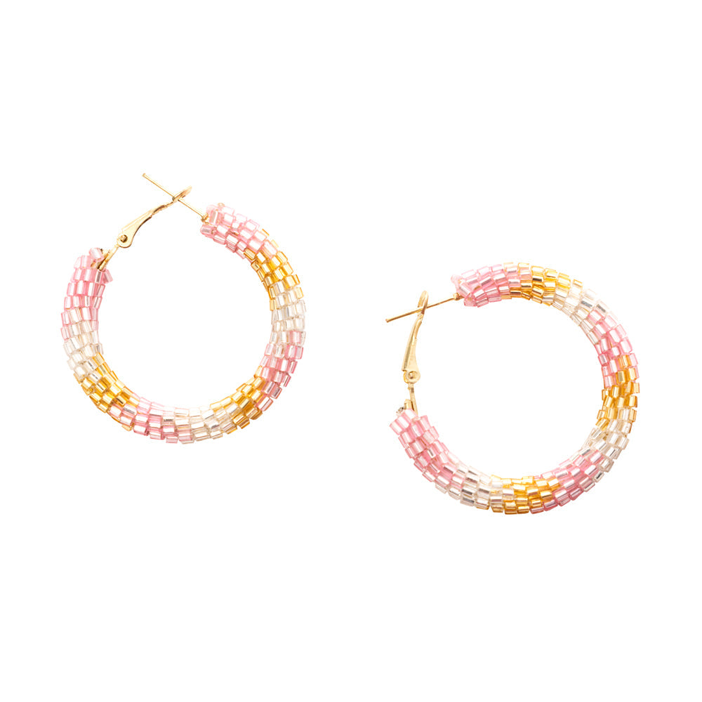 Morning Rays Hoop Earrings