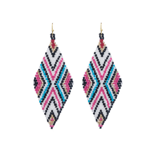 Times Remembered Beaded Earrings