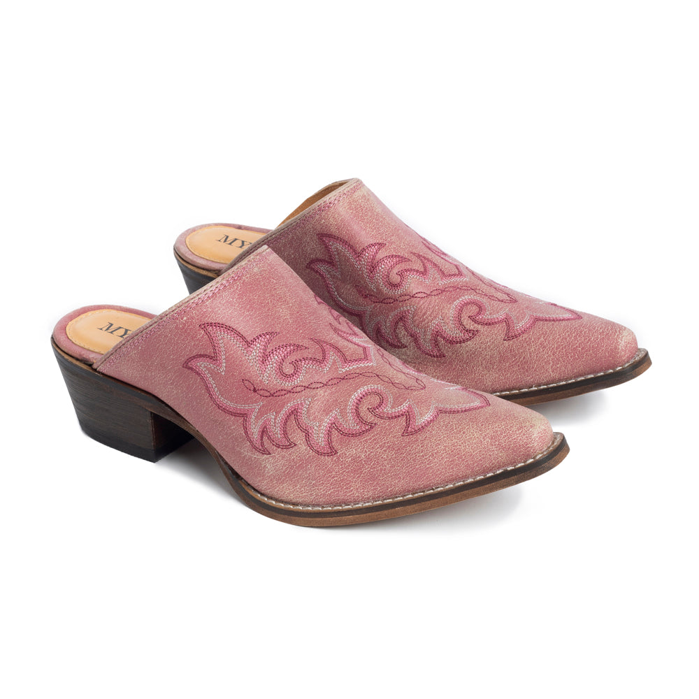 Ximena Ranch  Mules in Pink