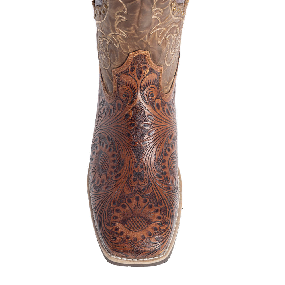 Gianna Hand-tooled Boots