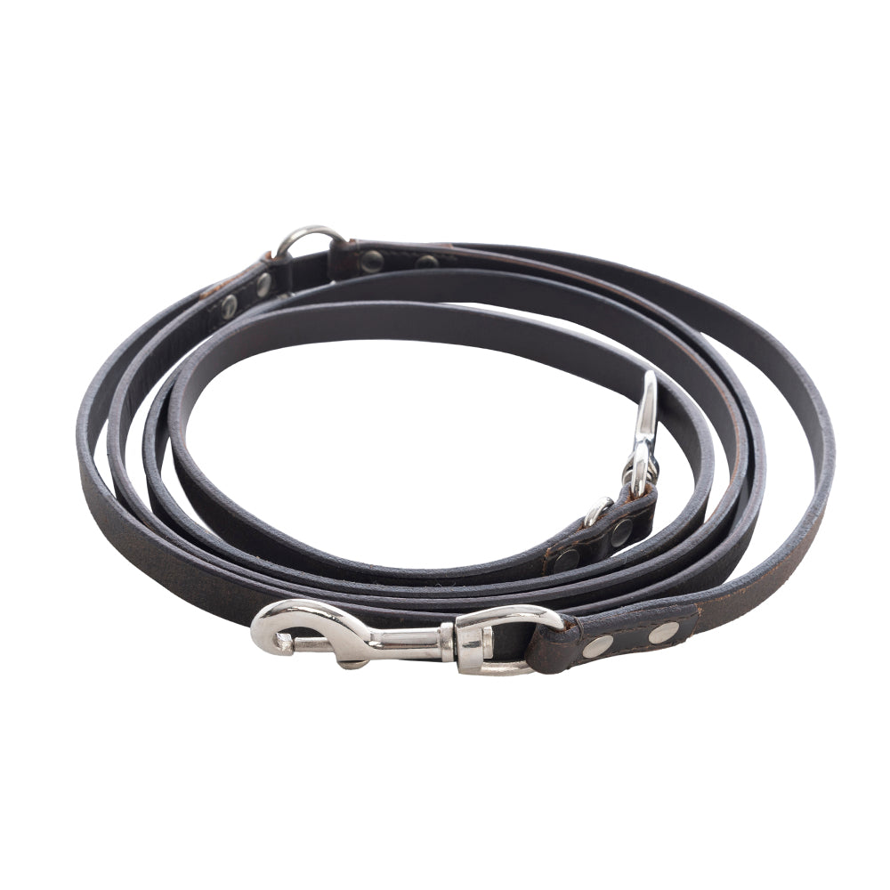 Viaje Dog Leash in Ebony