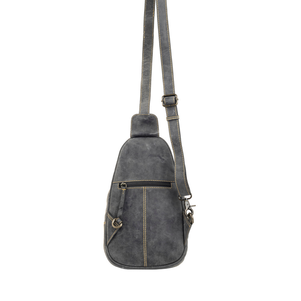 Western Fork Sling Bag In Coal