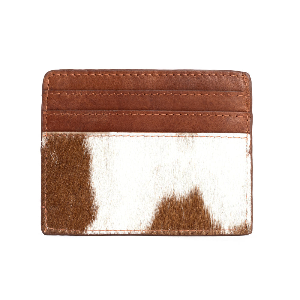 Drysonn Peak Credit Card Holder in Caramel