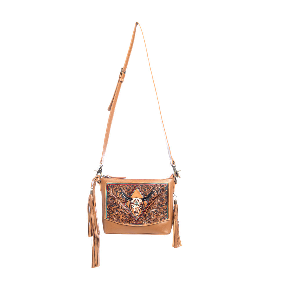 Tonopah Trail Hand-Tooled Bag