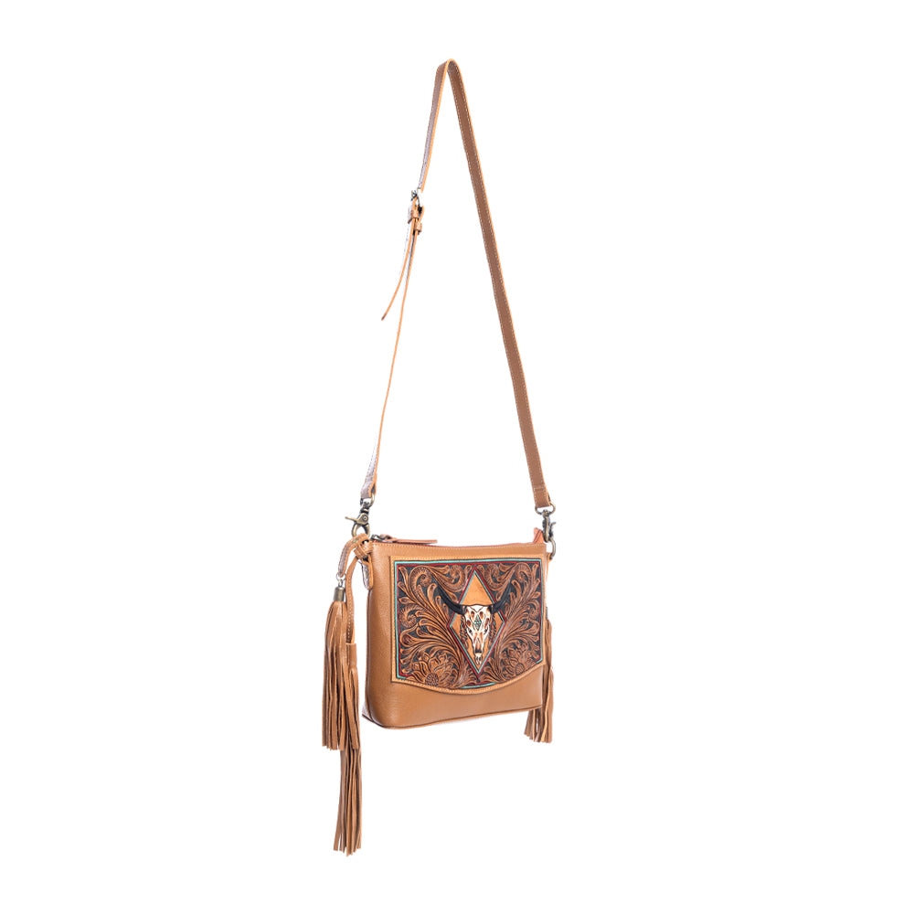 Tonopah Trail Hand-Tooled Bag