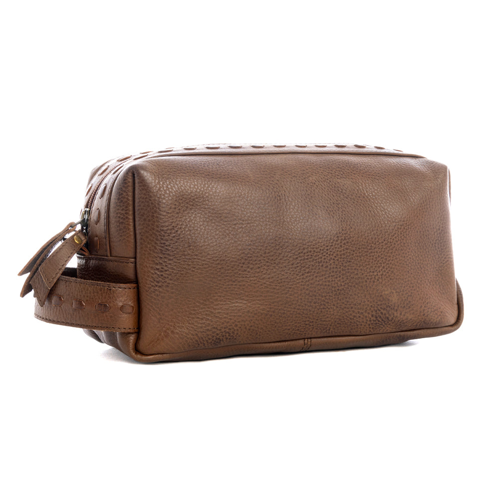 Roff Trail Toiletries Bag in Bourbon