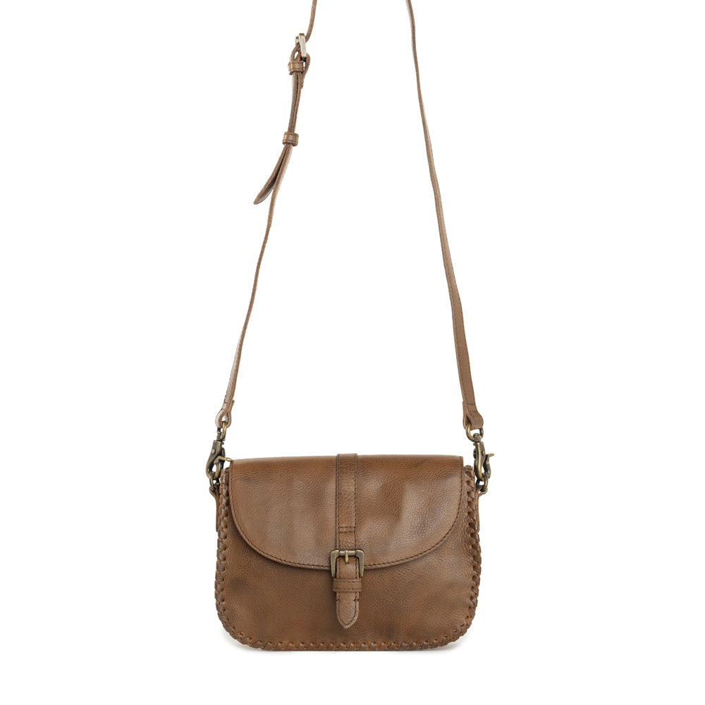 Summerset Vista Leather bag in Bourbon