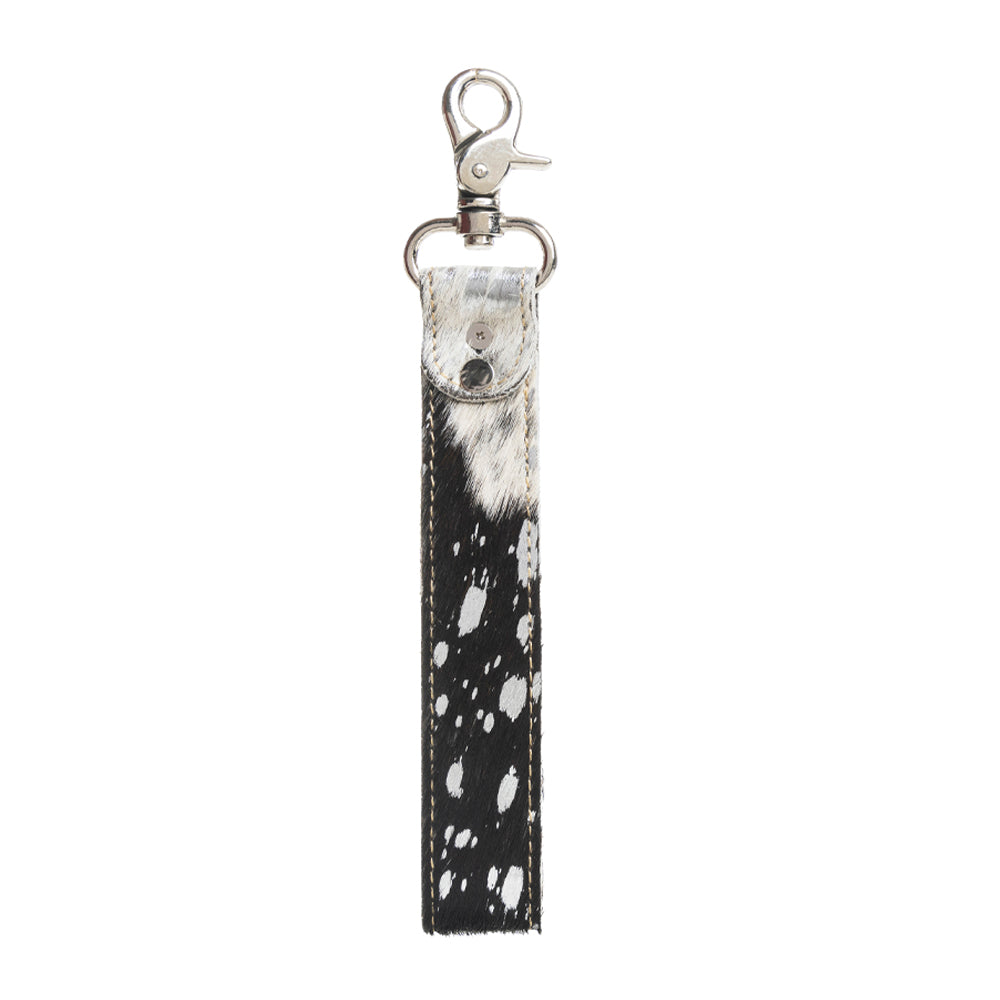 Concho Delight Key Fob in Black & White