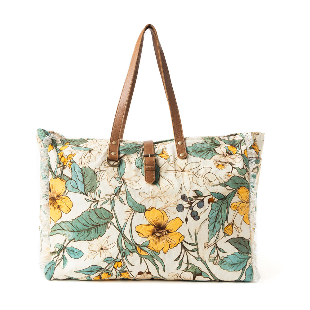 Lovely Florals Weekender Bag