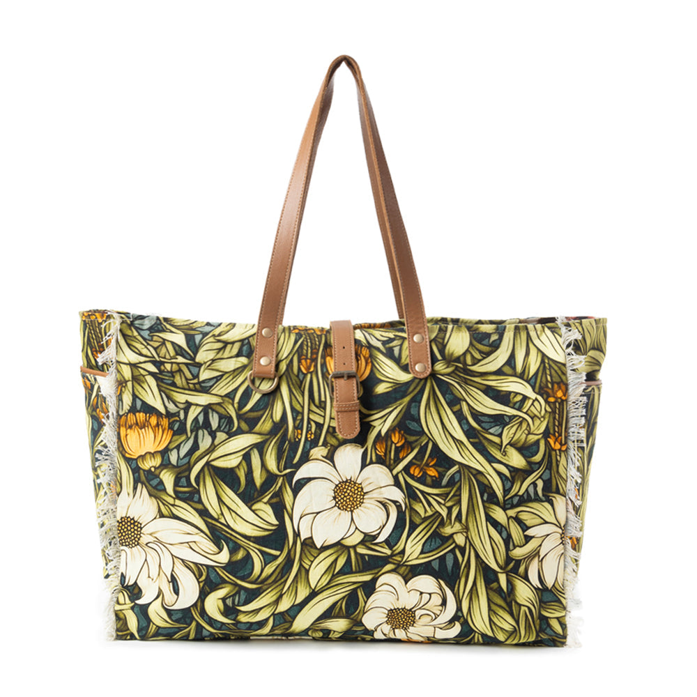 Lovely Florals Weekender Bag