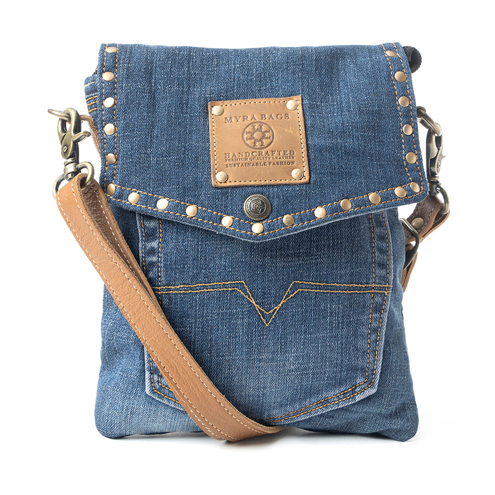 Dahlia Denim Crossbody Bag