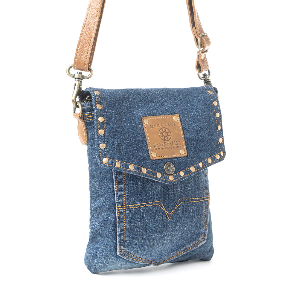 Dahlia Denim Crossbody Bag