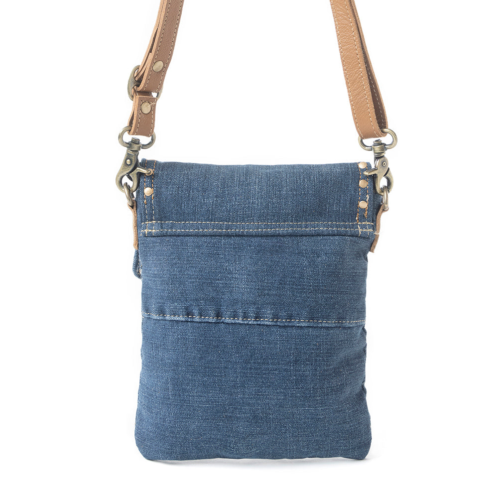 Dahlia Denim Crossbody Bag