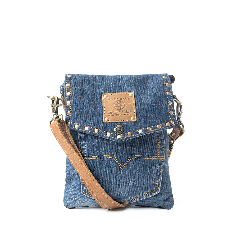 Dahlia Denim Crossbody Bag